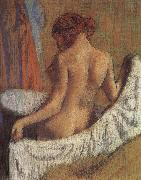 Edgar Degas, After bath